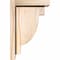 Ekena Millwork Alpine Smooth Corbel w/Backplate, Douglas Fir, 5 1/2"W x 8"D x 12"H COR06X08X12ALP01SDF - alternate 3
